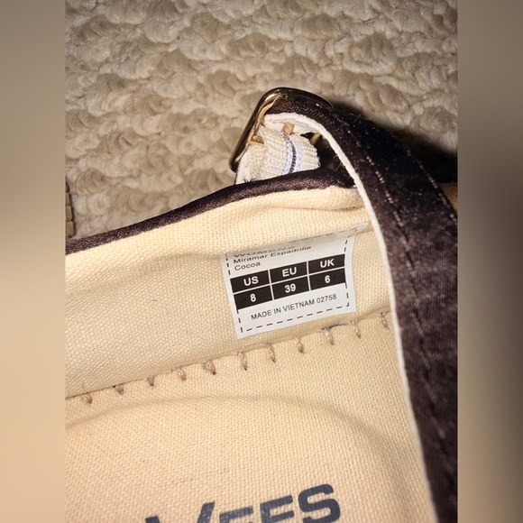 SEAVEES Womens Miramar Espadrille Coco SIZE: 8 - Picture 11 of 14